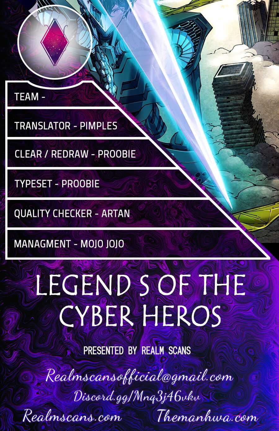 LEGEND OF CYBER HEROES Chapter 10 1